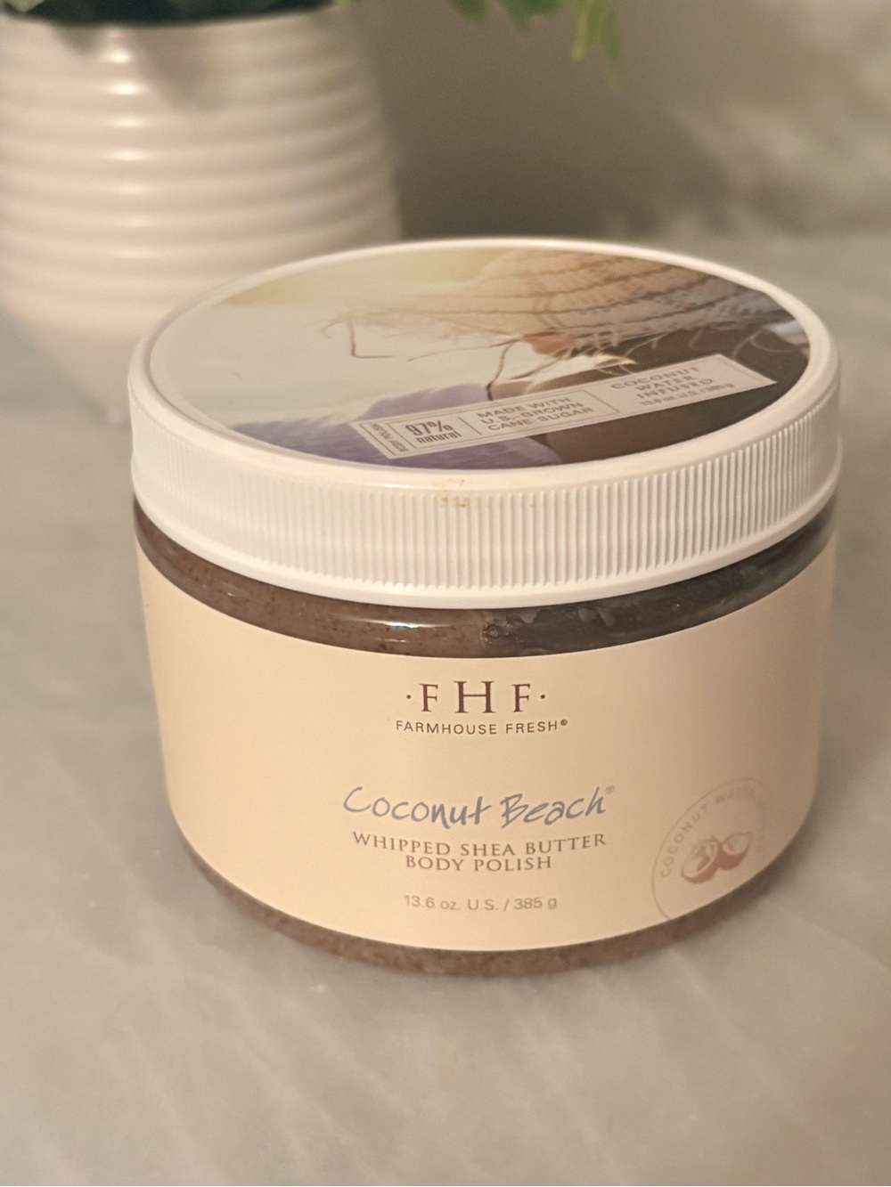 Coconut Beach Whipped Shea Butter Body Polish - Cream